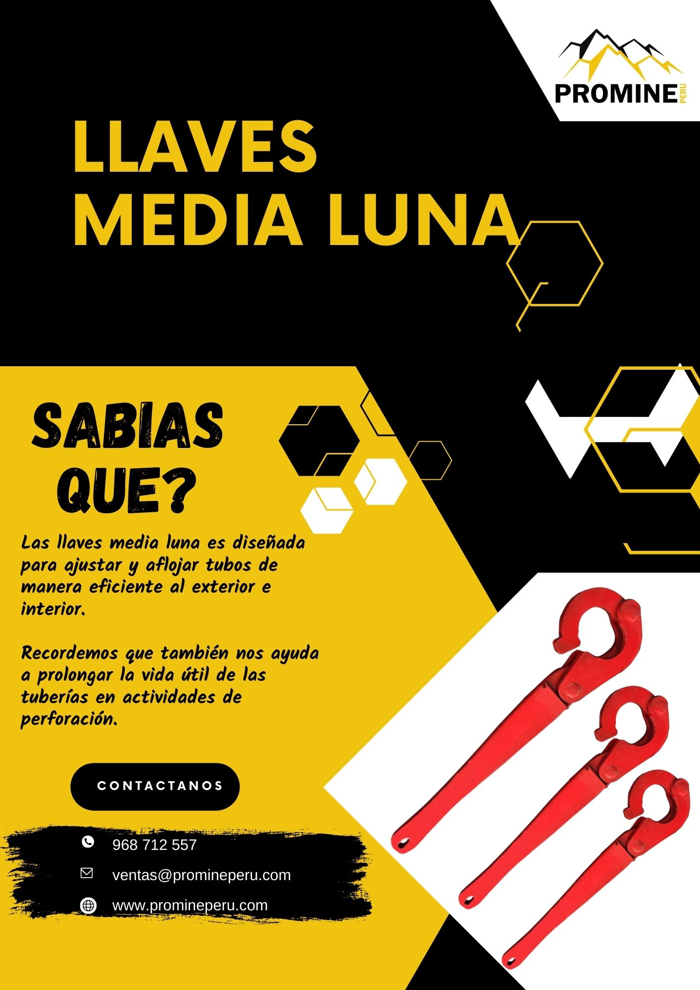 LLAVE MEDIA LUNA MINERIA PROMINE PERÚ